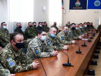 На базі університету оборони завершено курсову підготовку управління військової частини Сухопутних військ  