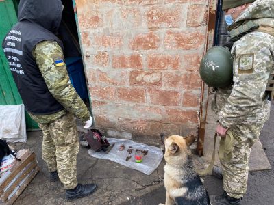 На Донеччині військовослужбовці зі складу ООС виявили у місцевого жителя боєприпаси  