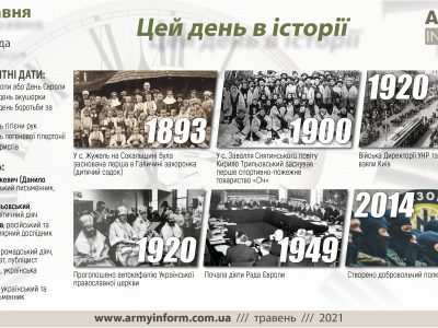 5 травня. Цей день в історії