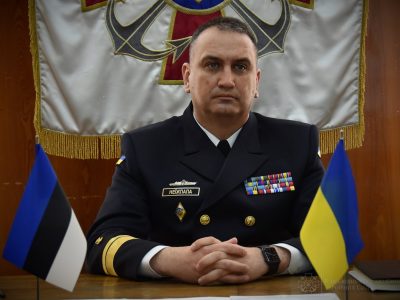 Командувачі ВМС України та Естонії в режимі онлайн обговорили нагальні питання безпеки