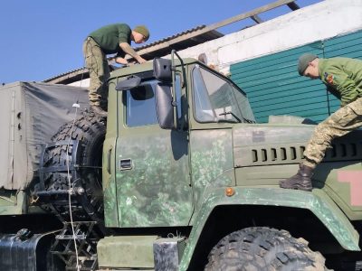 До участі в міжнародних навчаннях Dynamic Front готуються не лише військовослужбовці, а й техніка  
