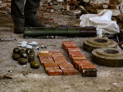 У районі проведення операції Об’єднаних сил на Донеччині виявили схрон бойовиків  