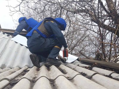 В районі ООС підрозділи ДСНС України ведуть відновлювальні роботи цивільної інфраструктури