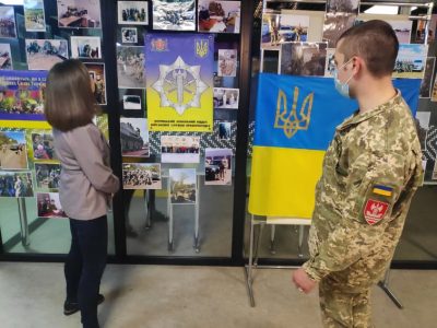 У Вінниці відкрили фотовиставку, присвячену діяльності Військової служби правопорядку  