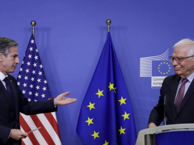 Керівники дипломатичних відомств ЄС і США обговорили ситуацію в Україні та біля її кордонів