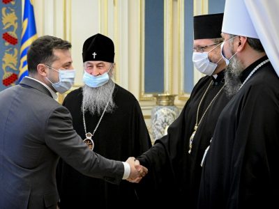 Глава держави провів зустріч з керівниками ПЦУ, УПЦ та УГКЦ напередодні Великодня