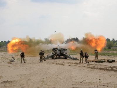 Українські артилеристи узялися до практичної фази міжнародних навчань Dynamic Front 2021 у Польщі  