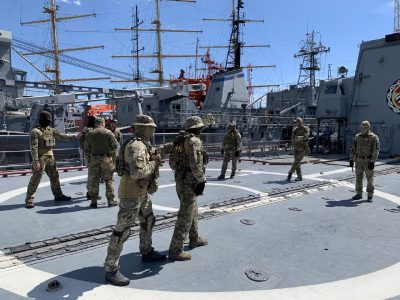 Майстерклас із ножового бою для флотських спецпризначенців  