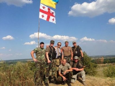 Пліч-о-пліч із українцями боронять нашу землю від спільного ворога і грузини  