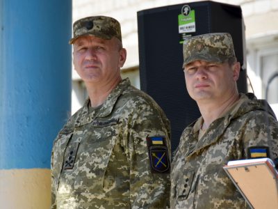 В районі проведення ООС відзначили день створення батальйону «Поліська Січ»  