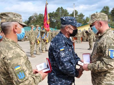 З району проведення ООС повернулися воїни механізованої бригади імені Володимира Мономаха  