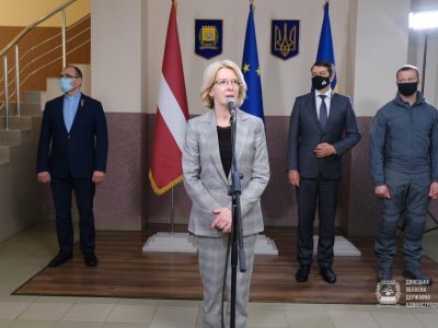 Латвійська Республіка передала гуманітарний вантаж для Донеччини