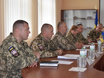 Командувач Десантно-штурмових військ ЗСУ обговорив із делегацією збройних сил США перспективи військового співробітництва  