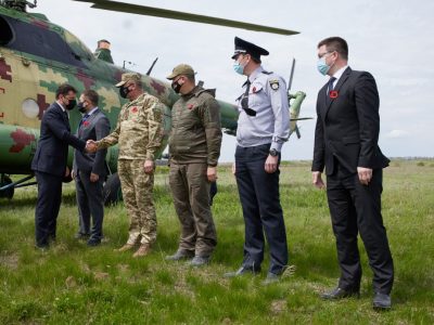 Президент Володимир Зеленський розпочав робочу поїздку на Луганщину  