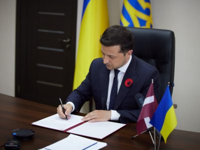 Президенти України та Латвії підписали спільну Декларацію про європейську перспективу України