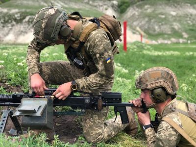 Львівські десантники визначили найкращі розрахунки кулеметів ДШКМ-ТК та ПКМ  