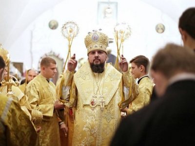 Предстоятель ПЦУ благословив бойові прапори Сил ТРО Збройних Сил України
