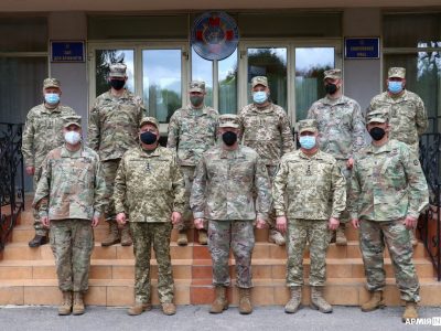 Американські генерали відвідали Міжнародний центр миротворчості та безпеки на Львівщині  