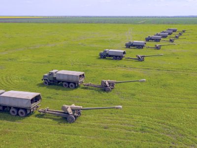 Біля Криму українські артилеристи знищили ворожий морський десант  