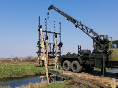 Як військові інженери облаштовують мостові переправи  