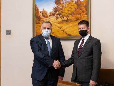 Ігор Жовква обговорив із держсекретарем МЗС Естонії безпекову ситуацію на Донбасі
