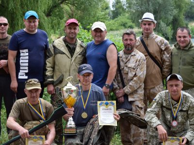 У Хмельницькому відбулися змагання з рибної ловлі серед військовослужбовців та ветеранів АТО/ООС  