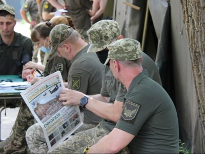 «Українську панораму +» вже читають у районі ООС  