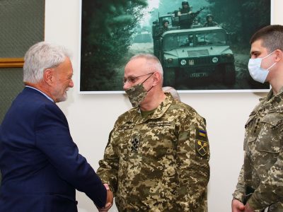 Головнокомандувач ЗС України зустрівся з Президентом Фонду «Потомак» доктором Філіпом Карбером
