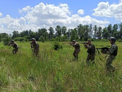 50 офіцерів запасу проходять польовий вишкіл на базі ВІТІ  