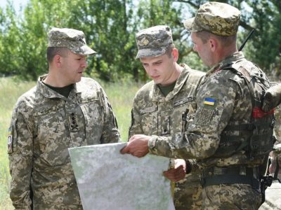 Тактичне навчання підрозділів Десантно-штурмових військ та інших складових ЗС України  