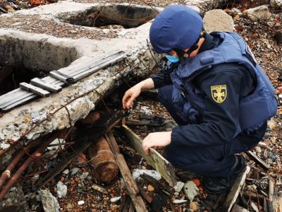 За тиждень у районі ООС знешкоджено 703 вибухонебезпечних предметів  