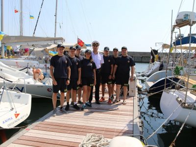 В Одесі стартувала вітрильна регата крейсерських яхт на Кубок командувача ВМС  