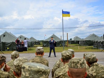 У Чернігові на аеродромі «Півці» відбувся концерт для учасників військового параду − 2021  