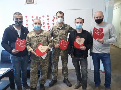 Брати по крові: військовослужбовці оперативного командування «Захід» здали кров для онкохворих діток