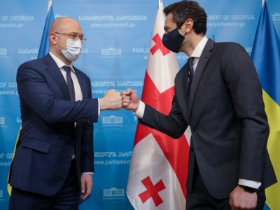 Прем’єр-міністр України та Голова Парламенту Грузії обговорили рух країн в ЄС і НАТО