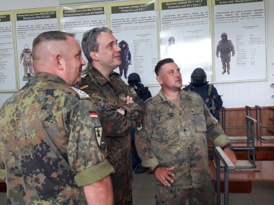 Сапери німецького Бундесверу запозичують досвід в українських колег із Сил підтримки  