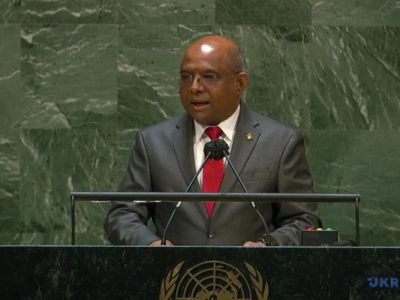 Очільником Генасамблеї ООН обрали міністра закордонних справ Мальдівів  