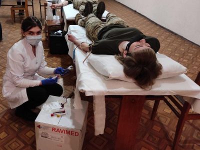 117 літрів крові від початку року здали бердичівські гармаші  