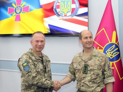 Олександр Сирський та новий командир місії ORBITAL обговорили напрями підготовки українських армійців
