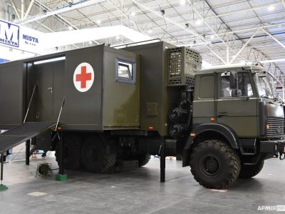 В Україні створили мобільний медичний кабінет-трансформер  