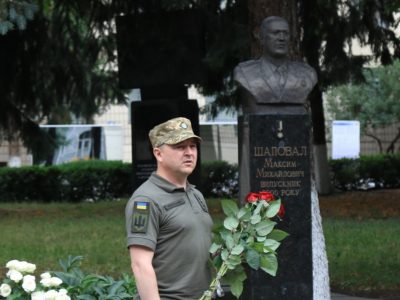 У ВІТІ вшанували пам’ять загиблого випускника інституту Героя України Максима Шаповала  