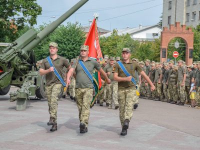 Бердичівські гармаші відзначають 17-ту річницю з дня формування бригади  