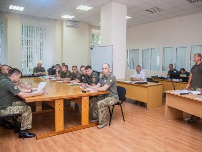 У Національному університеті оборони розпочато бригадне командно-штабне навчання зі слухачами першого курсу оперативно-тактичного рівня підготовки