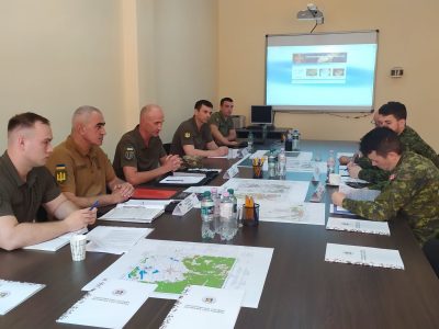 Військові картографісти збройних сил України й Канади обмінялися досвідом і визначили напрямки співпраці  