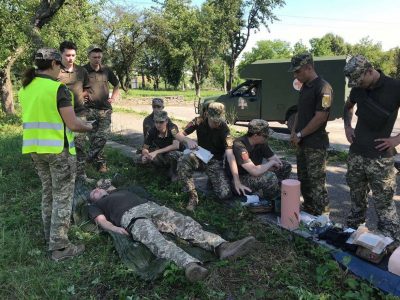 Викладачі Командування Сил підтримки ЗСУ провели навчальні збори для майбутніх офіцерів  