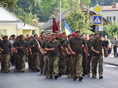 Волинь урочисто зустріла воїнів Князівської бригади  