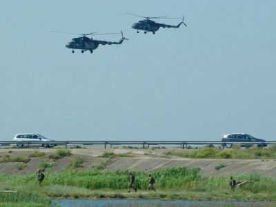 ЗС України під Кримом відпрацювали контрдиверсійні заходи  