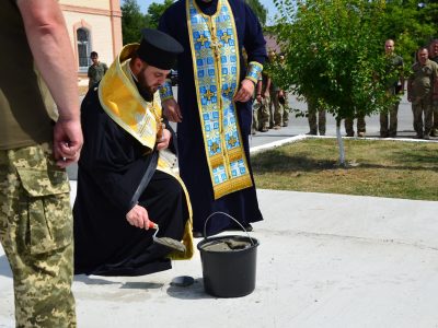 У військовій частині на Рівненщині заклали капсулу будівництва нового храму  
