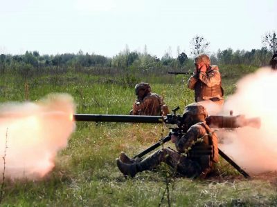 Воїни князівської бригади відшліфовували навички стрільби з протитанкових гранатометів  