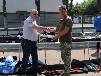 Під загальною координацією Міністерства оборони України на фондах ДССТ створено Центр протимінної діяльності